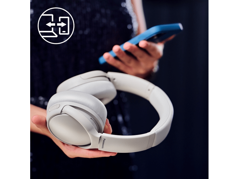 Panasonic Deep Bass BT Fejhallgató, bézs (RB-M600BE-C)