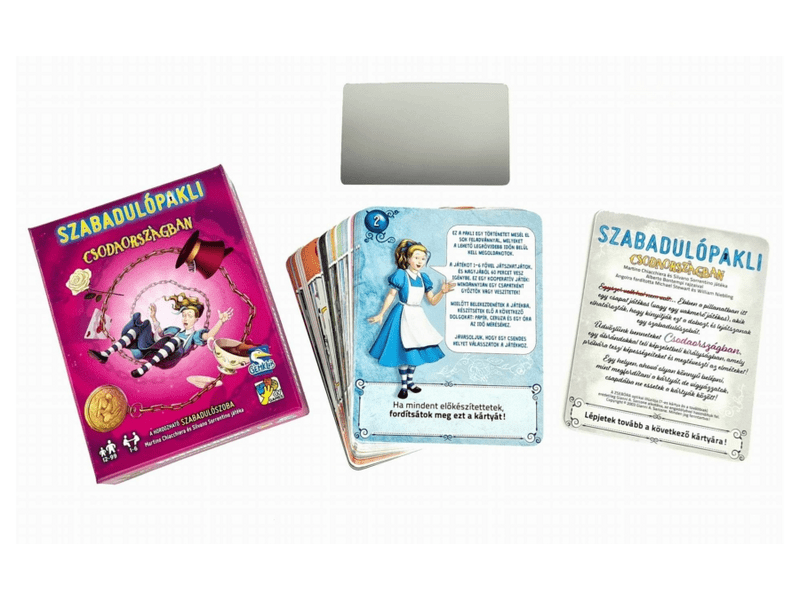 Szabadulópakli - Csodaországban társasjáték (DAV34139)