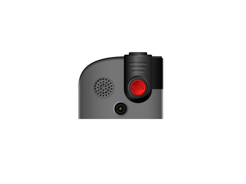 Evolveo EP800 EasyPhone FM Mobil idősek számára, ezüst