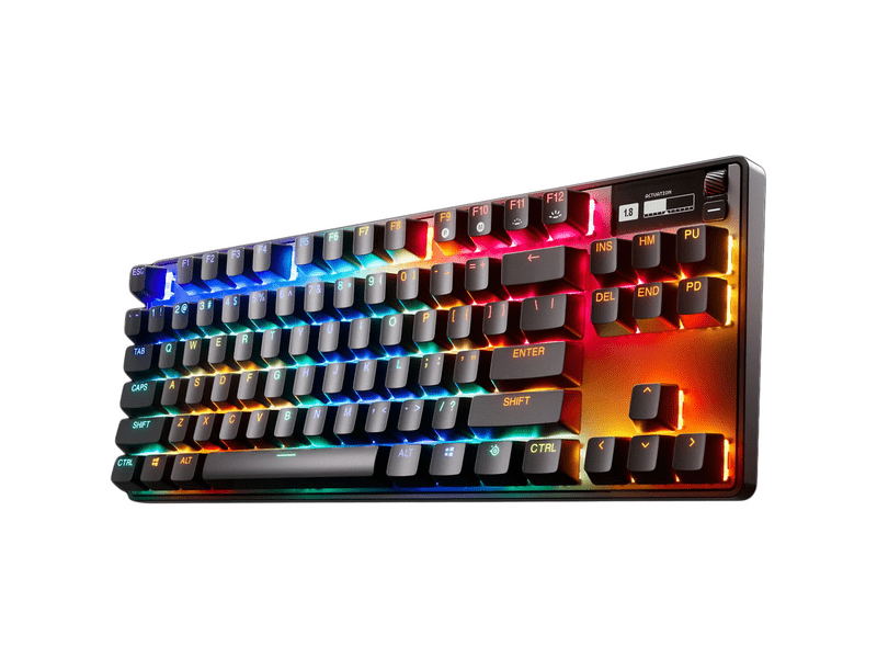 Steelseries Apex Pro TKL (2023) Mechanikus billentyűzet, vezeték nélküli (64866)