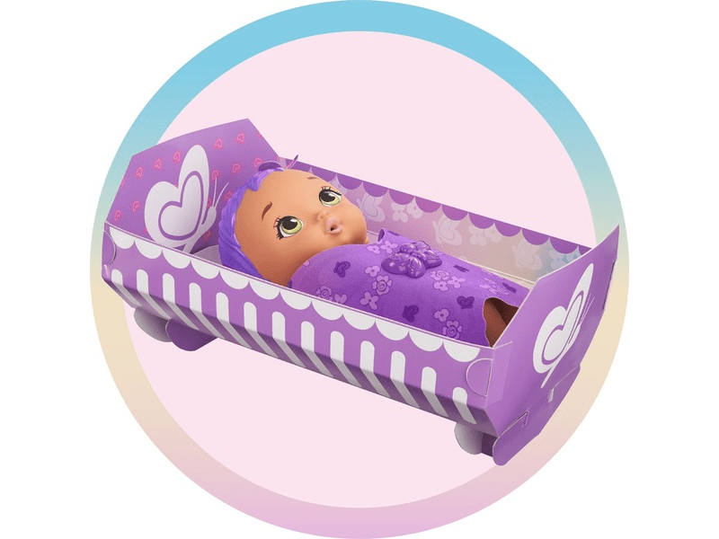 My Garden Baby: Édi-Bébi gondoskodás baba - Lila pillangó (HBH39)