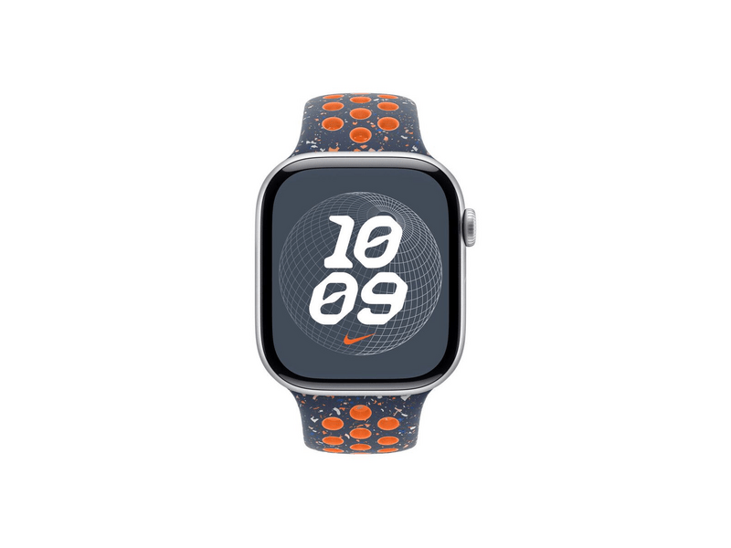 Apple Watch 42 mm-es kék láng Nike sportszíj, S/M (MYJW3ZM/A)