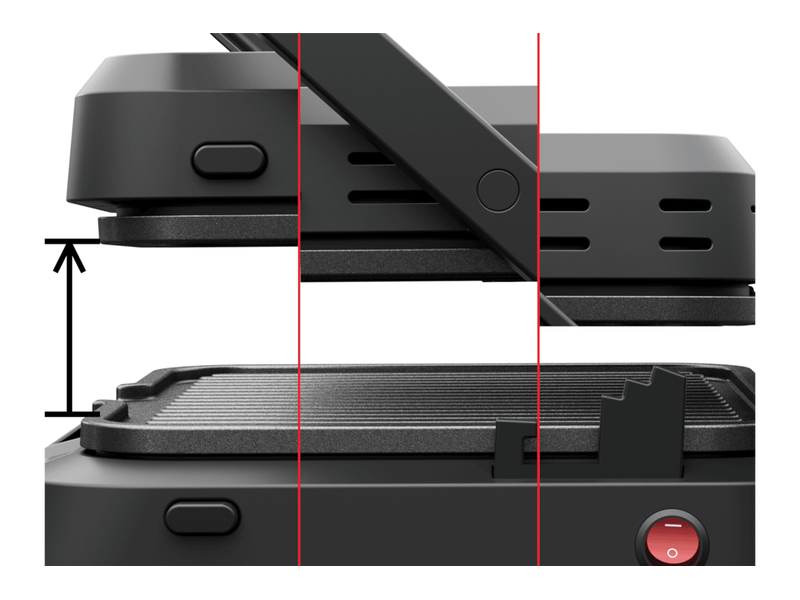 Supergrill XL kontaktgrill,ezüst