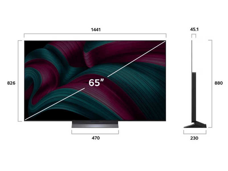 LG OLED65C51LA 65" 4K UHD Smart OLED evo televizor