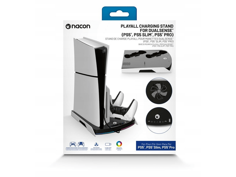 Nacon PS5 RGB állvány és töltőállomás