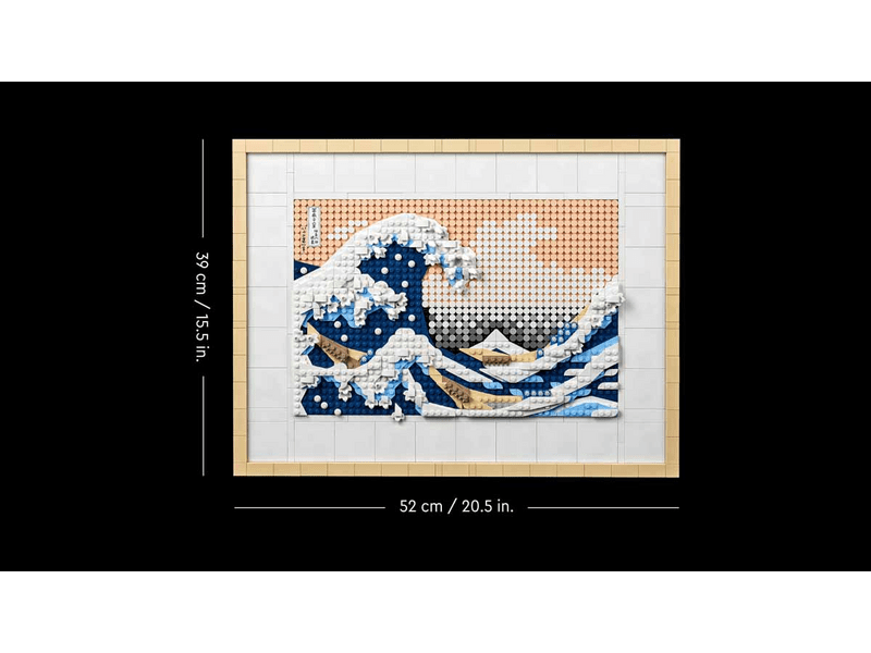 LEGO® ART Hokuszai – A nagy hullám (31208)