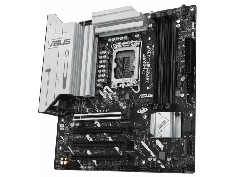 Intel Z890 alaplap, LGA1851, 4x DDR5, 19