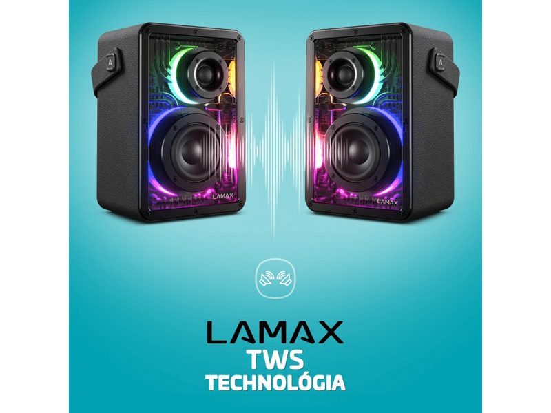 LAMAX CyberWave1 Bluetooth zvučnik (LXWSMCBRW1NBA)