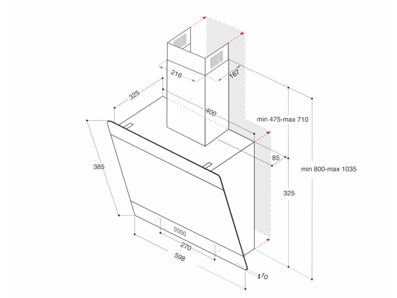 Whirlpool AKZM 8480 IX Beépíthető sütő + Whirlpool WLS8560AL Beépíthető indukciós főzőlap + Whirlpool AKR 62F LT K Kürtős páraelszívó