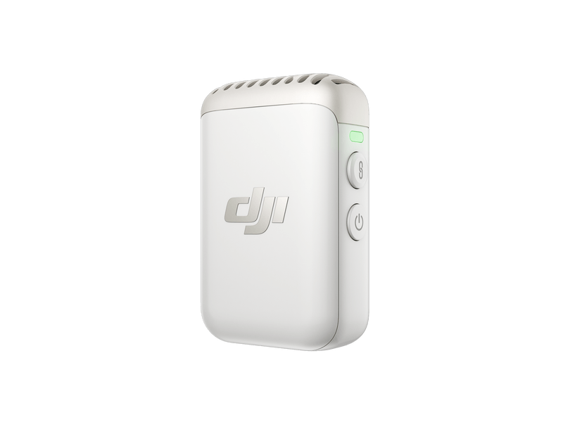 DJI Mic 2 Transmitter adóegység mikrofonhoz, fehér (CP.RN.00000329.01)