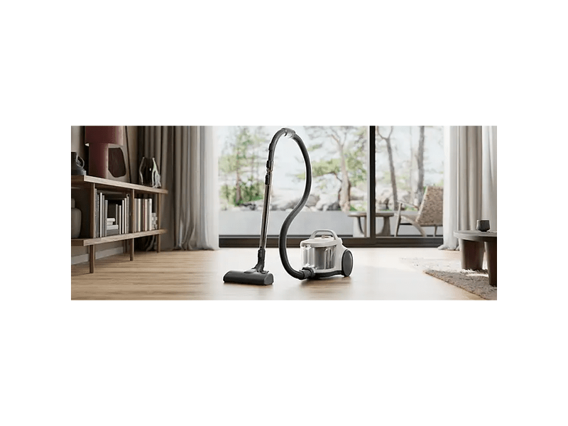 Electrolux EL51C2SW Clean 500 Porzsák nélküli porszívó, kagylófehér