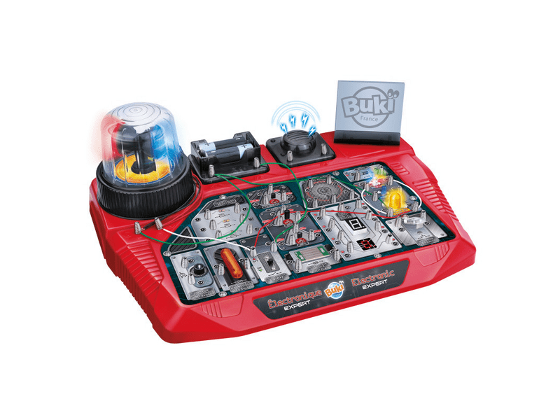 Buki 7160 50 elektronikai kísérlet játékszett