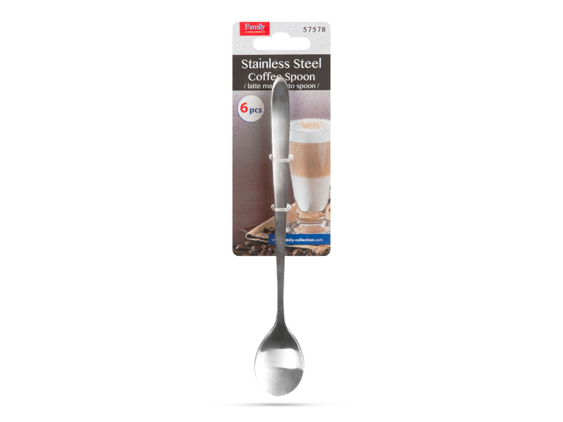 Family 57578 Rozsdamentes acél kávéskanál, 6 db