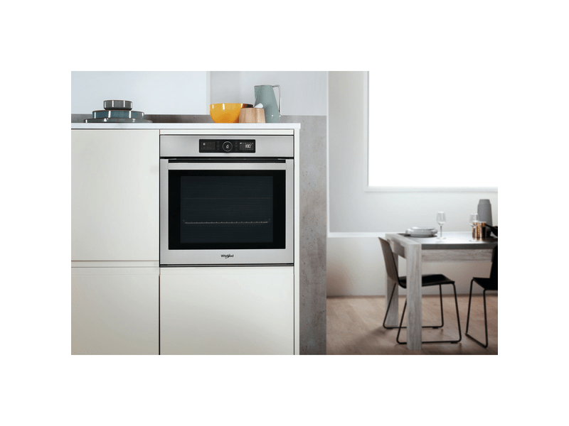 Whirlpool AKZ9 6230IX Beépíthető sütő + Whirlpool AMW 730/IX Beépíthető mikrohullámú sütő