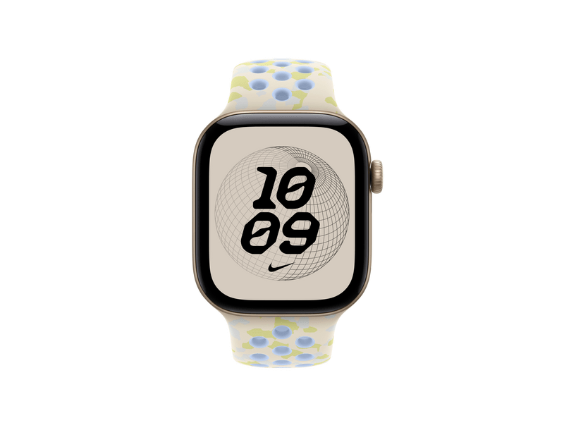 Apple Watch 42 mm‑es pasztellkrétaszín Nike sportszíj, M/L (MKTK4ZM/A)