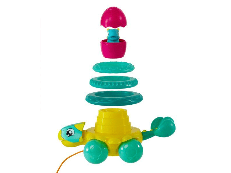 Tomy Toomies: Jurassic World építhető, húzható Ankyloszaurusz bébijáték (E73410)