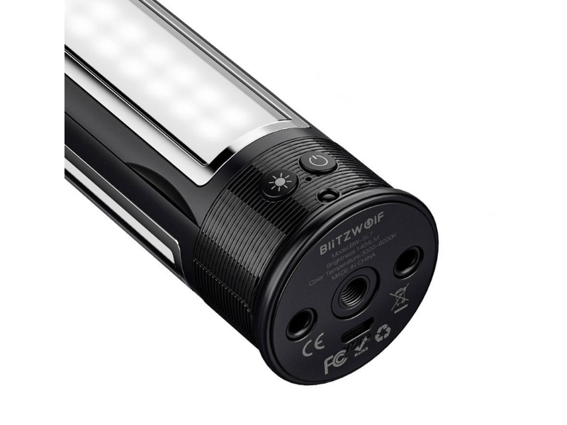 Blitzwolf BW-SL7 Hordozható összecsukható lámpa, fekete