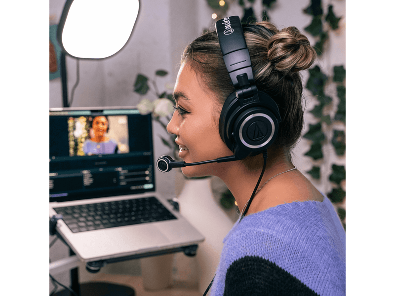 Audio-Technica ATH-M50xSTS StreamSet™ USB Fejhallgató