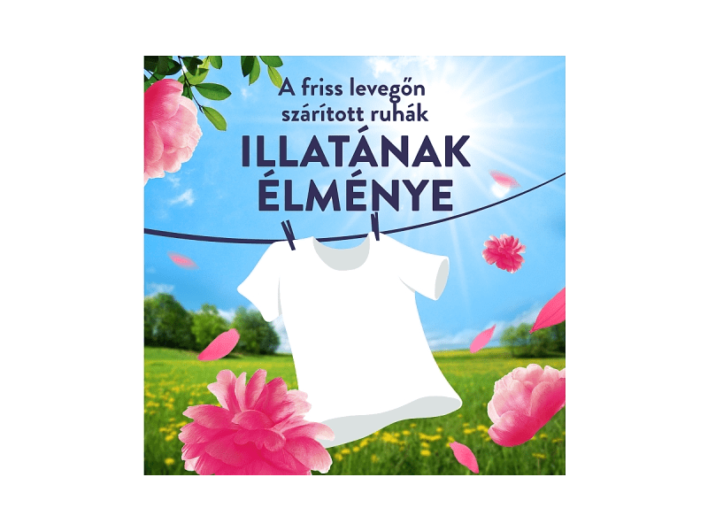 Lenor Fresh Air Pink Blossom Öblítő 76 Mosáshoz, 1064ml