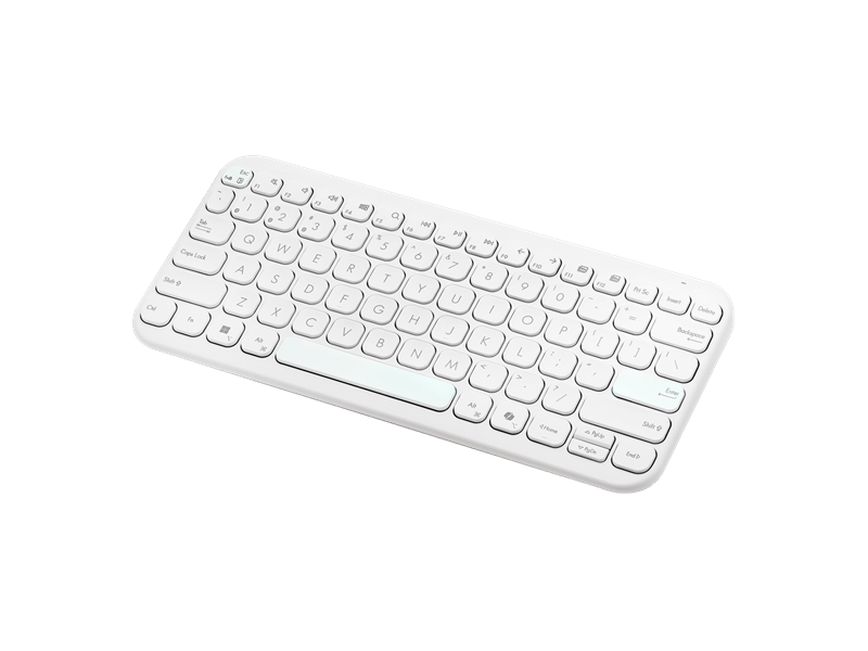 Asus Marshmallow KW100 vezeték nélküli billentyűzet (KW100WHHU)