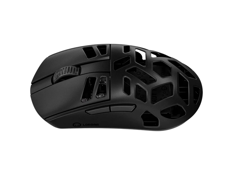 Lorgar MSE90W Gamer egér, fekete (LRG-MSE90W-BK)
