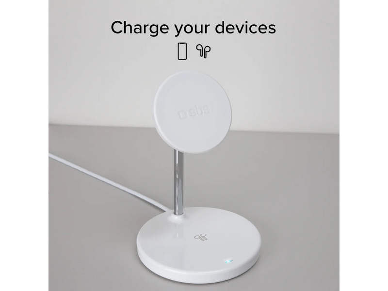 SBS 2in1 vezeték nélküli töltőállvány (TEWIRMAG2IN1)