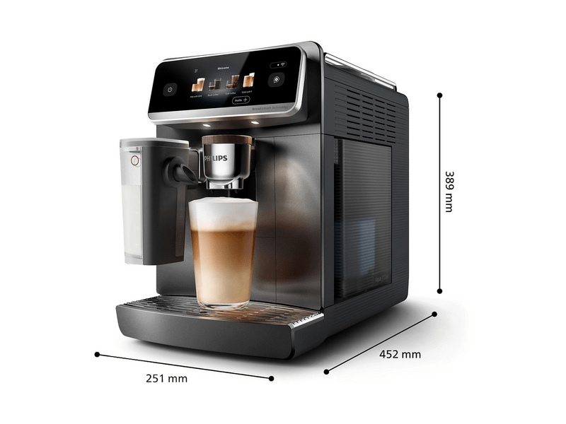 Philips EP8757/12 LatteGo Pro automata kávéfőző, Fekete