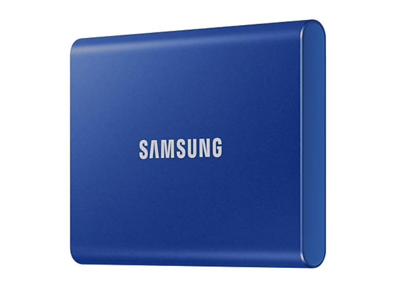 Samsung T7 USB 3.2 1TB prijenosni SSD, plavi (MU-PC1T0H)