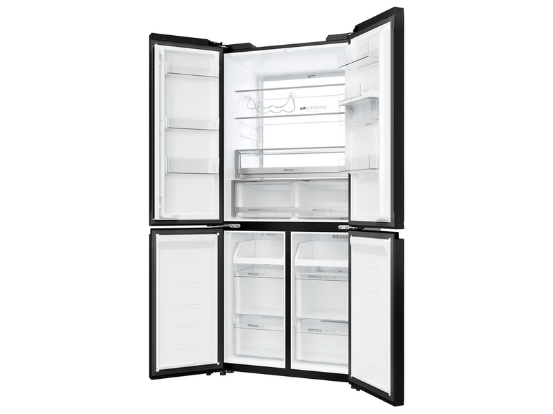 Haier HCKR7819DWGB Side by side hűtőszekrény