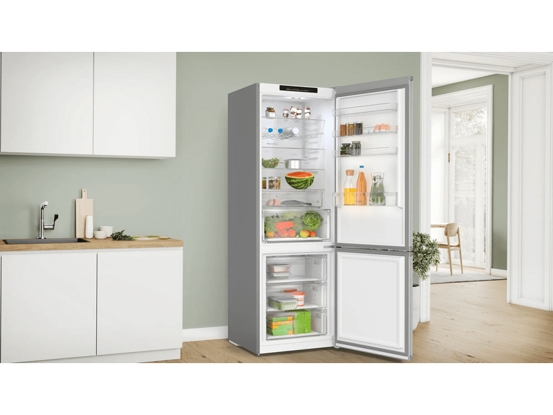 Bosch KGN492LDF Alulfagyasztós kombinált hűtőszekrény, NoFrost