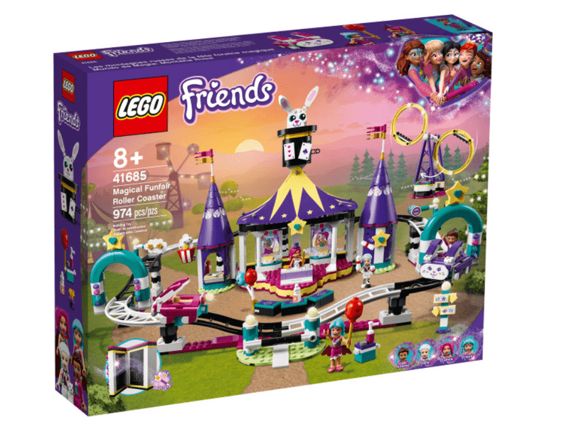 LEGO® Friends Varázslatos vidámparki hullámvasút (41685)