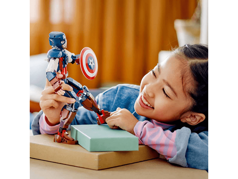LEGO® Marvel Super Heroes Amerika Kapitány építőfigura (76258)