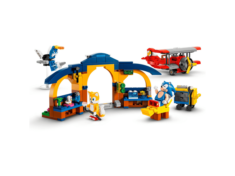 LEGO® Sonic the Hedgehog™ Tails műhelye és Tornado repülőgépe (76991)