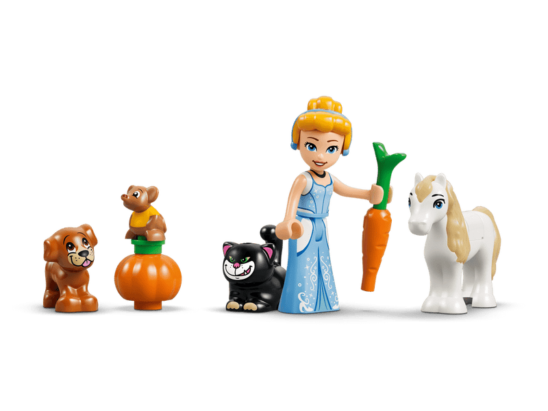 LEGO® Disney Princess Hamupipőke kastélya és állatbarátai (43283)