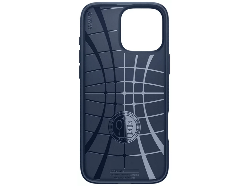 Spigen ACS08118 iPhone 16 Pro Szilikon tok, sötétkék