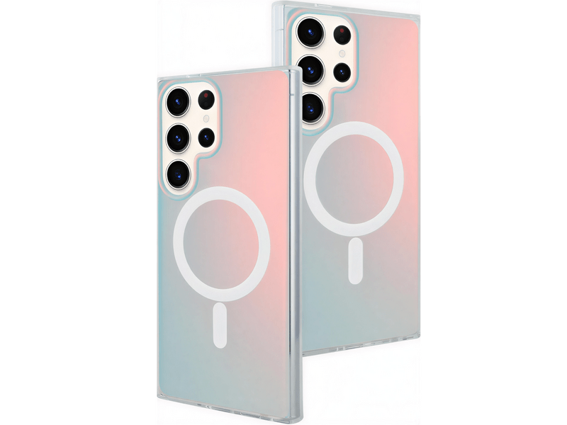 Cellect Samsung Galaxy S26 Ultra mágneses színjátszós tok, átlátszó