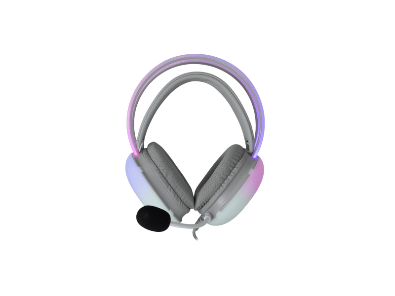 White Shark FIREFLY-W Gamer headset, fehér