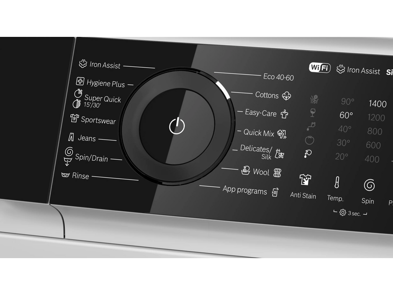 Bosch WGN26400BY Elöltöltős mosógép
