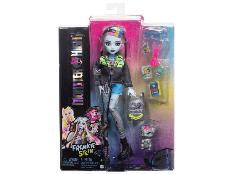 Monster High: Szörnyen új Frankie baba (HXH73)