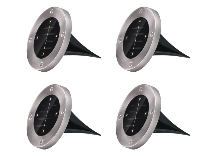 Grundig Solar leszúrható kerti spot lámpa, 4 db