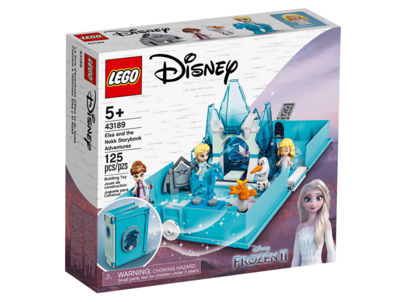 LEGO® I Disney Princess™ Elza és a Nokk mesekönyve (43189)