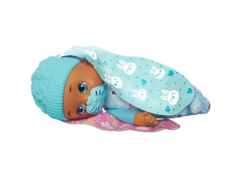 Mattel HGC09 My garden  édi-bédi ölelnivaló kék nyuszi baba