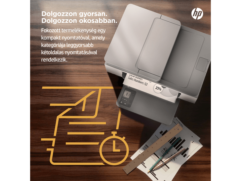 HP LaserJet M234sdne Multifunkciós lézernyomtató (6GX00E)