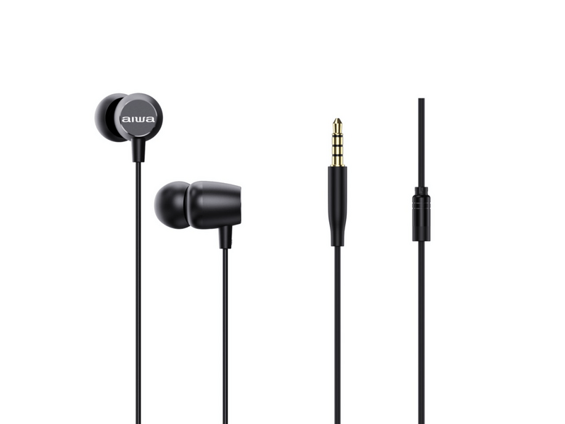 Aiwa ESTM-20BK Žičane slušalice, crne