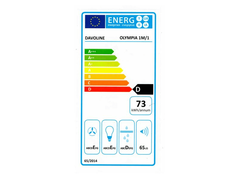 Davoline Olympia N250 1M/1 WH50 Páraelszívó, fehér