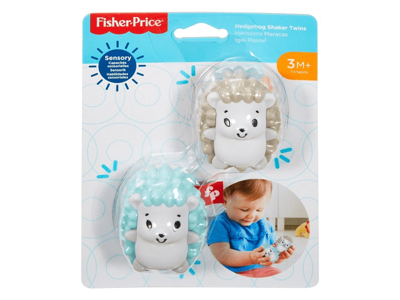 Fisher-Price Sensimals: Csörgőpajtik - süni ikerpár (FXC22)