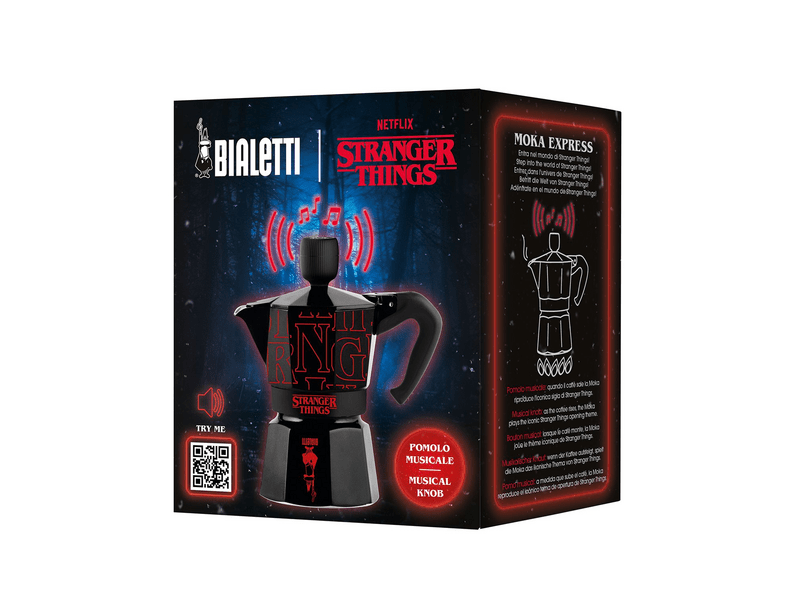Bialetti Moka Express Stranger Things kotyogós kávéfőző (5406)