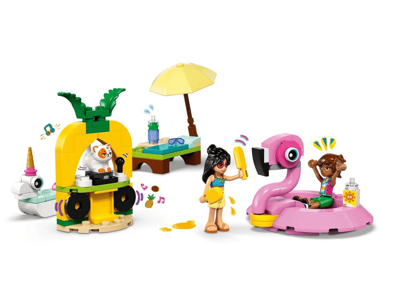 LEGO® Friends Zabava uz bazen s plamencem i jednorogom (42658)
