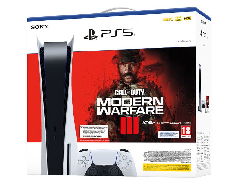 Sony PlayStation 5 (PS5) Játékkonzol + COD: MODERN WARFARE 3