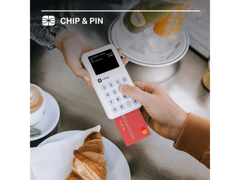 SumUp 3G bankkártya olvasó terminál (824.6002.01)